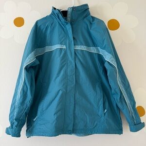L.L. Bean Vintage Women’s Blue Ski Coat Winter Snow Jacket